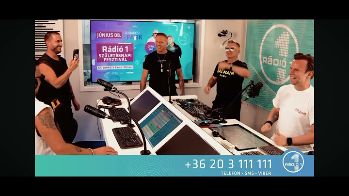 Király Viktor & Burai Krisztián & DISCO'S HIT - Betterdayz ( Rádió 1 live)