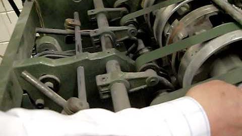 Installing our Matrix onto a Muller Spine Creaser