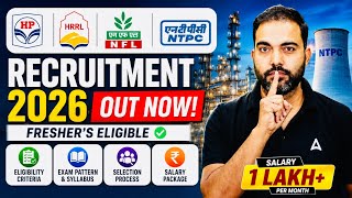 HP/HRRL/NFL/NTPC Recruitment 2026 | HP/HRRL/NFL/NTPC Vacancy 2026 | HP/HRRL/NFL/NTPC Latest Update!