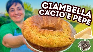 CACIO AND PEPPER DONUT  - Easy Recipe - Homemade by Benedetta