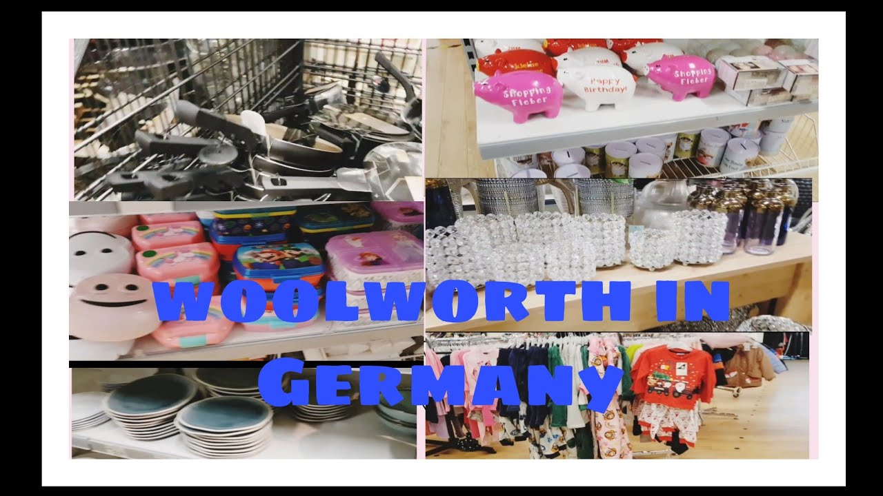 Woolworth in Germany/Come shop with me @woolworth/RickyLovely vlogs in Europe