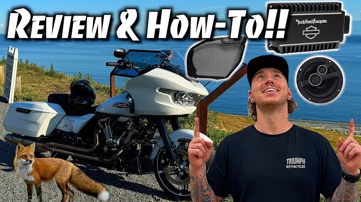 Stage 2 Rockford Fosgate Speaker Install & Ride Review + Extras!! | 2024 Harley Davidson Road Glide