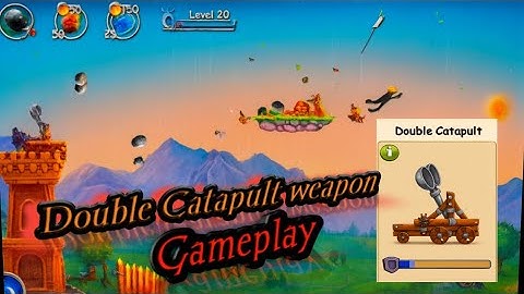 The Catapult 2 | Double Catapult weapon | Gameplay 🎮