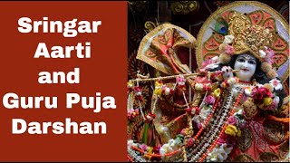 Sringar Aarti and Guru Puja Darshan | 31st July 2023 | Sri Sri Radha Rasabihariji Temple ISKCON Juhu