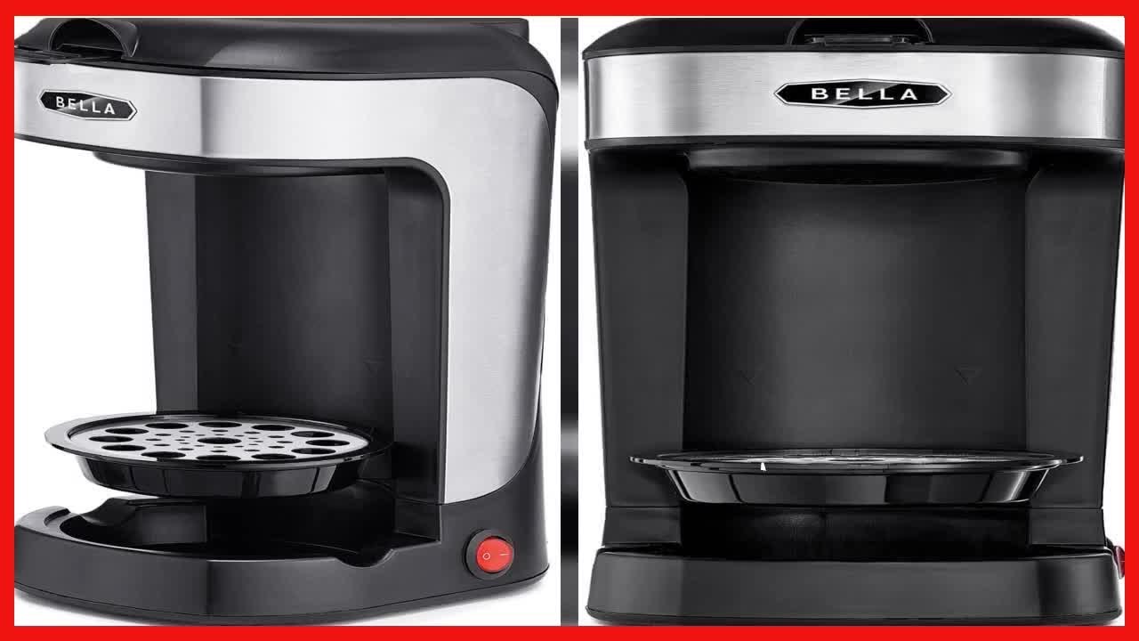 Great product - BELLA One Scoop One Cup Coffee Maker, Brew in Minutes,  Dishwater Safe, Black and St