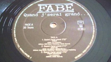 Fabe - Quand J'Serai Grand (Instrumental)