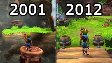 Evolution of Jak and Daxter (2001-2012)