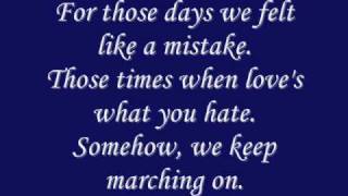 One Republic - Marchin On with Lyrics