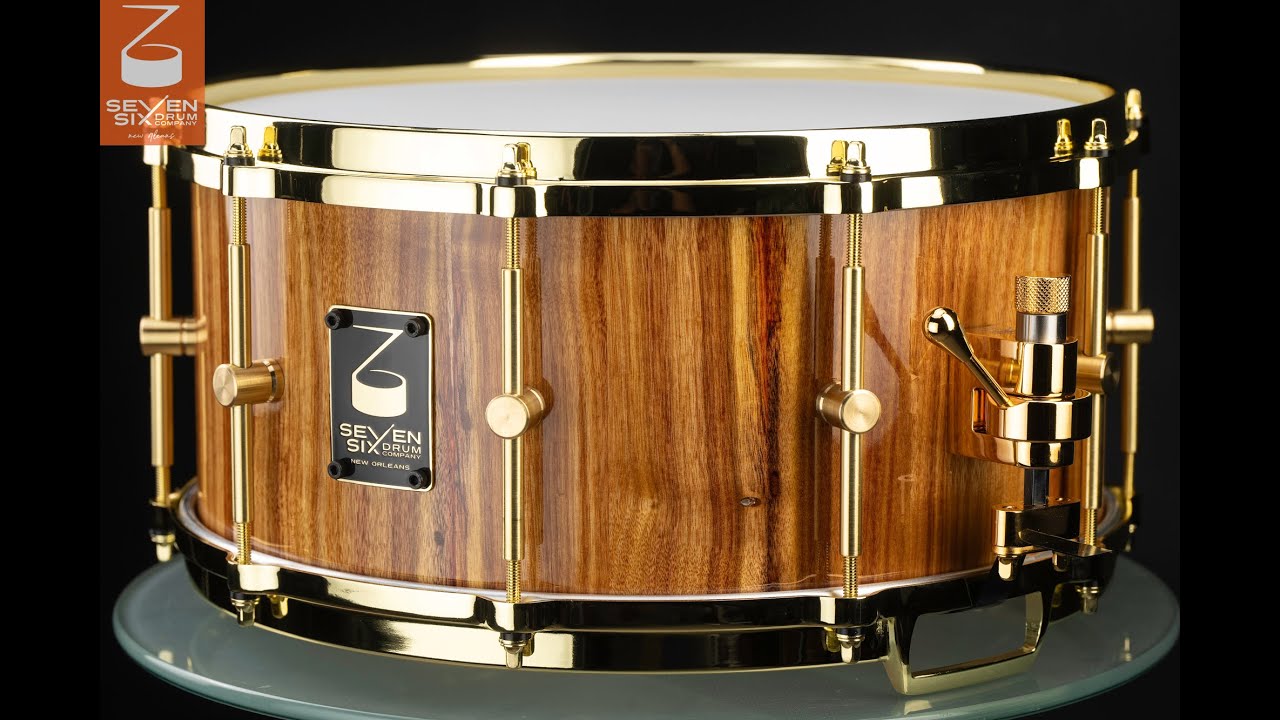 The Seven Six Drum Company Golden Canary II 6.75x14 Custom Solid