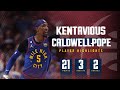 Kentavious caldwellpopes electric 21 pt performance in game 1 of wcf against lakers