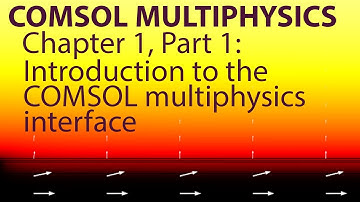 COMSOL Part 1.1: Introduction to the COMSOL multiphysics interface