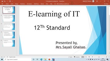 Unordered list, definition list and nested lis#Advanced Web designing#12th Std