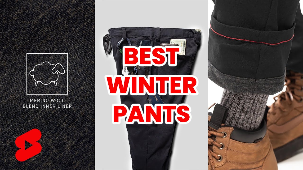 686 Everywhere Merino Wool Pants : BEST Winter Pants #shorts - YouTube