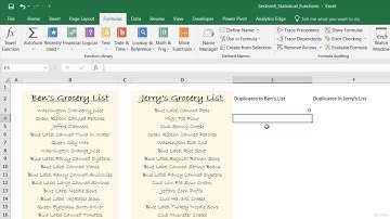 DEMO Counting Duplicates with COUNTIF  SUMPRODUCT