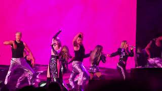 Girls Aloud performing Girl Overboard at The Girls Aloud Show in Cardiff