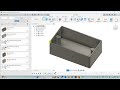 Creating an Electrical Pattress Back Box CAD Model in Fusion 360