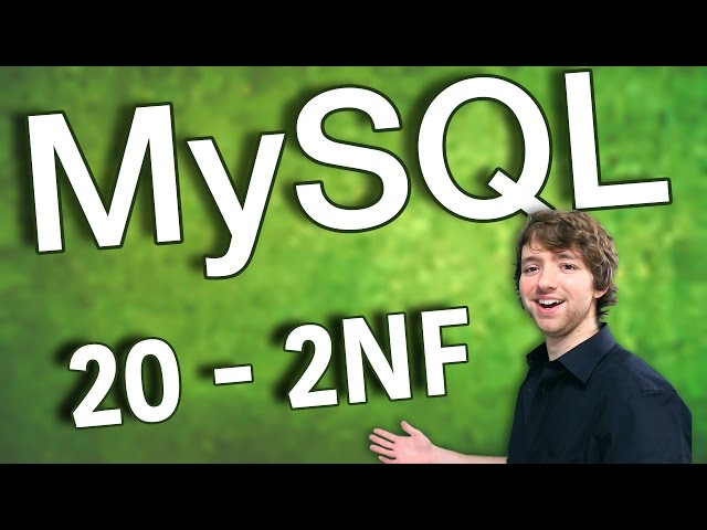 MySQL 20 - 2NF