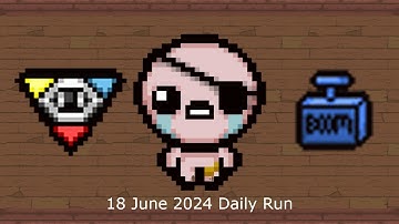 The Binding of Isaac Daily Run 18 June 2024