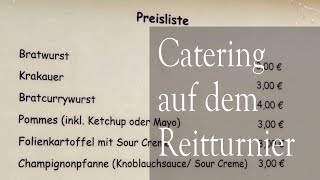 Catering Auf Dem Reitturnier Mit Felix Heinrich