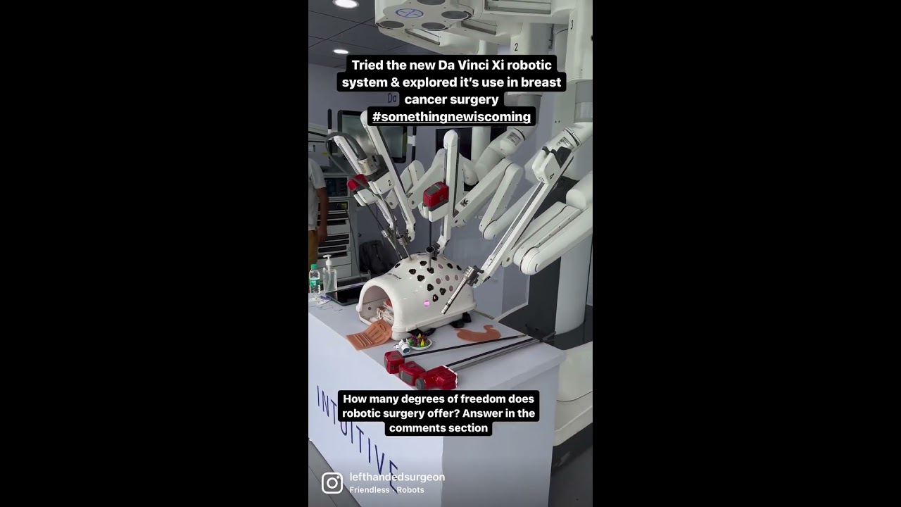 Robotic Surgery Training Is It Going To Be Useful For Breast Cancer 