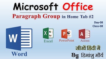 MS Word - - Font Group in Home Tab | Part-2 | #msword #msword2019 #mswordinhindi