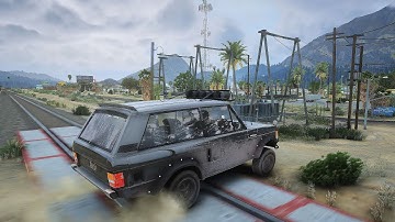 GTA 5 Insane Dense Forest Combination With Photorealistic Graphics Mod Gameplay On RTX3080 4K60FPS