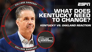 UN-KENTUCKY LIKE?! 👀 What do the Wildcats need to change? 🤔 | College GameDay