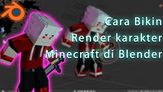 Cara buat Render Minecraft Mudah dan Simpel di Blender3D 2020 screenshot 4