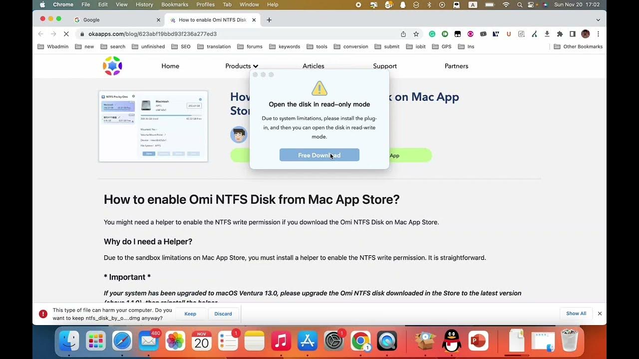 Read and Write NTFS Disk on Mac YouTube