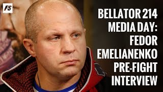 Bellator 214: Fedor Emelianenko media day pre-fight interview