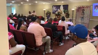 Memorial Service Tijuana Starks Part 1