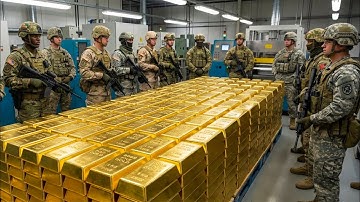 Inside the 24K Gold Factory: How Mining Ore Is Refined Into Gold Bars (Full Process)
