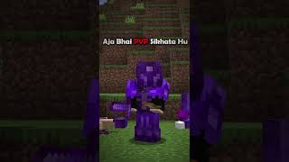 Aja Bhai PVP Sikhata hu #minecraft