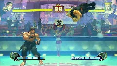 GeoM MoDInside (Guile) vs Kyo Chaostigma (Ryu) 09