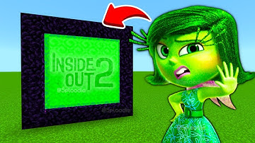 How To Make A Portal To The DISGUST INSIDE OUT 2 Dimension in Minecraft PE