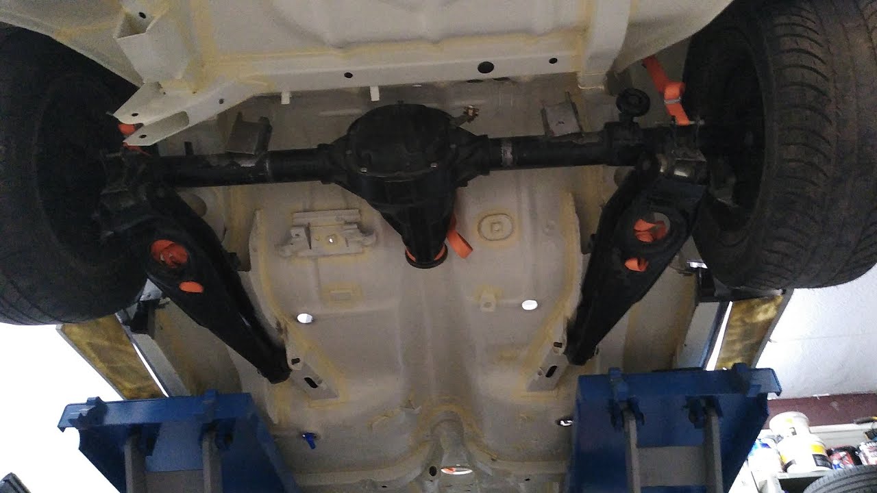 Manta Rear Axle Opel Manta 400 C20LET body off restoration part 3 (rear axle) - YouTube