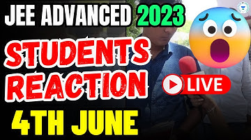 Live Reaction Video | JEE Advanced 2023 | Kota Pulse By Unacademy