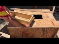 Dad builds a concrete propane fire pit Dad builds a concrete propane fire pit