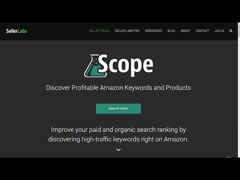 SellerLabs Scope - How to find top keywords  @wholesalesattack9889