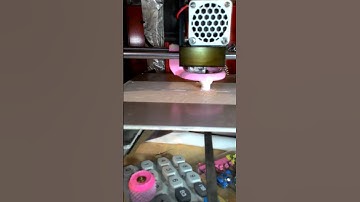 Timelapse Anet A6 printing Anytone AT-D868UV and AT-D878UV nut removal tool v2 in PLA #3dprinter