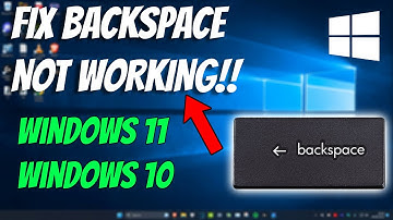 How To Fix Backspace Only Deletes One Letter in Windows