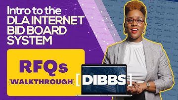 DIBBS 101: RFQs Walkthrough