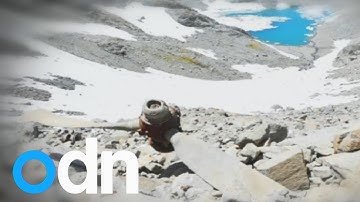 Wreckage of plane that crashed 54 years ago found by mountaineers in Andes