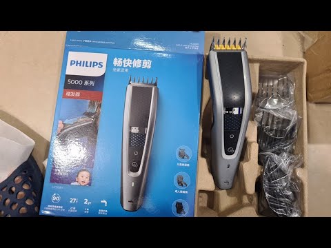 Review Mở Hộp Tông đơ cắt tóc cao cấp Philips HC5690 Bảo Hành 2 năm Toàn Cầu