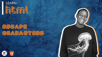 Escape character in HTML || Lesson 19