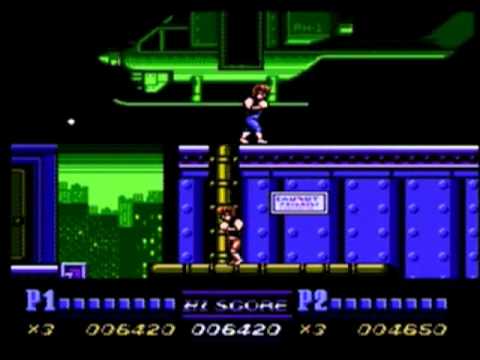 Double Dragon II -- Mission 2: At the Heliport