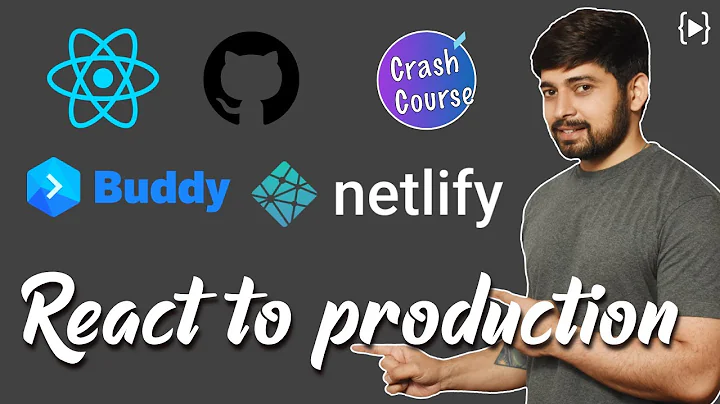 How to deploy a react application to production - step by step process | Crash Course