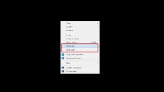 how to add notepad or other application on right clicks in all windows