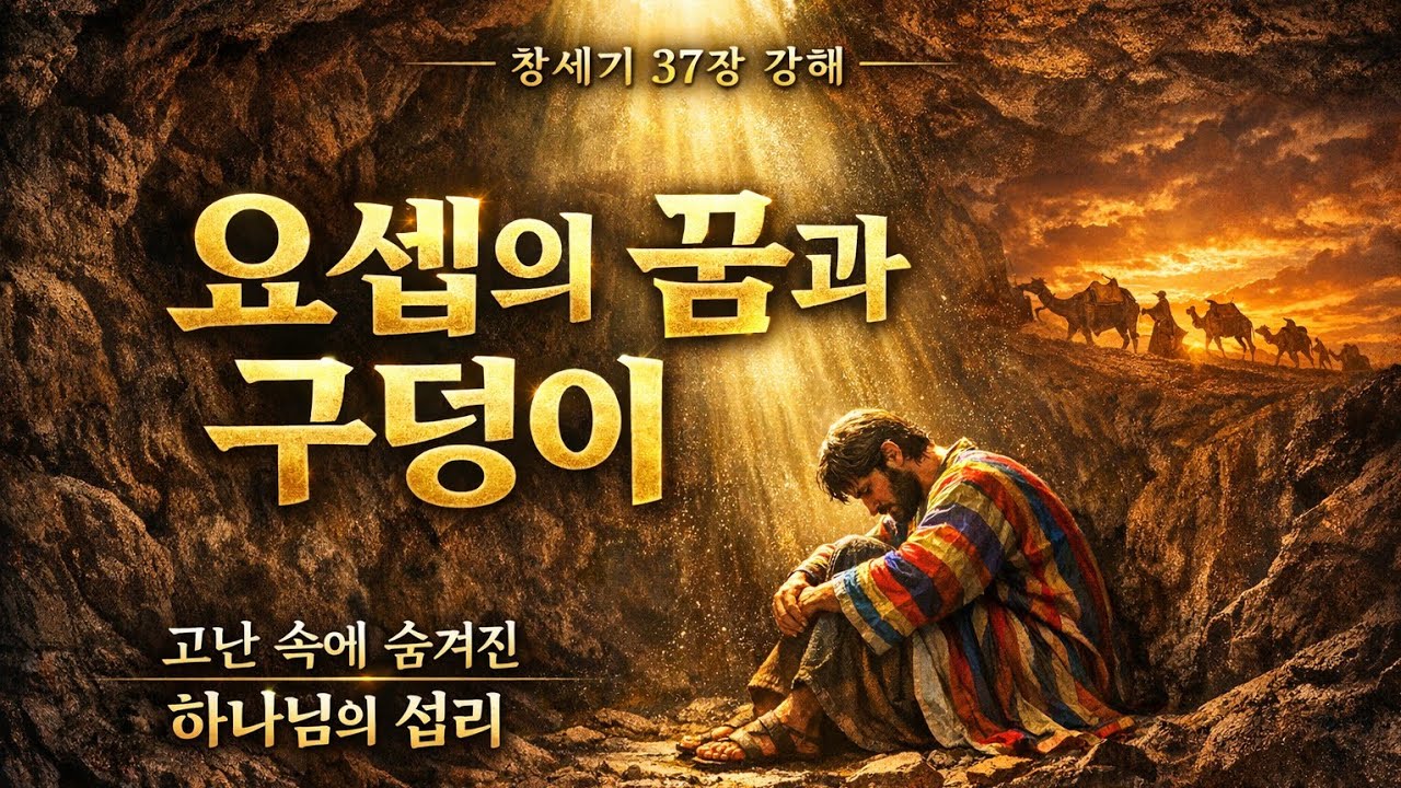 창세기 37장 강해 | 요셉의 꿈과 구덩이 속 하나님의 섭리