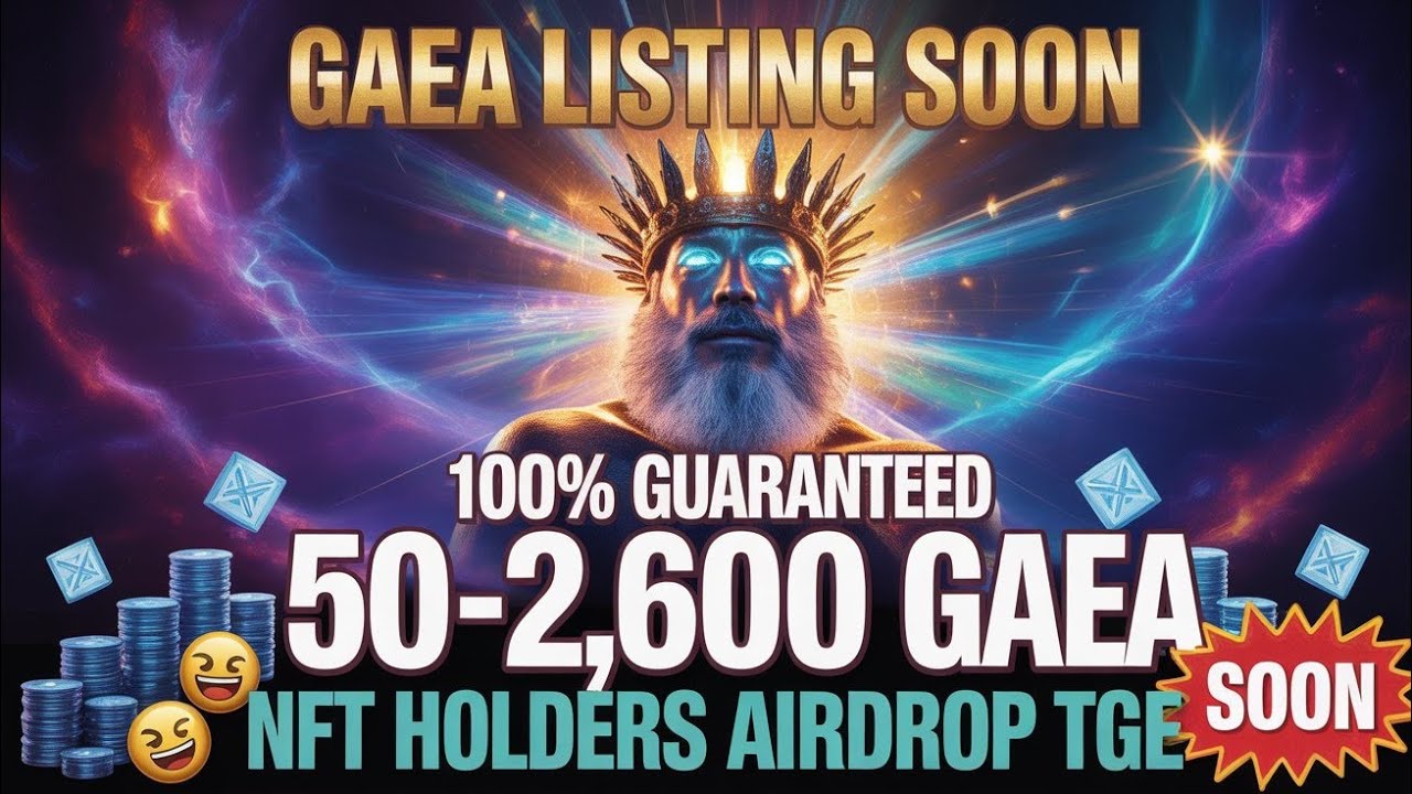GAEA airdrop listing soon | Airdrop for NFT holders 🤩🤩 | TGE soon | Symbiosis Laurel NFT! 🎉